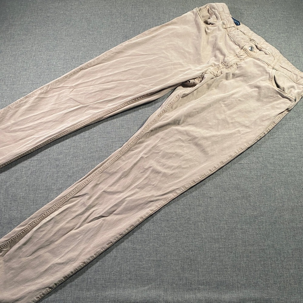 Peter Millar Collection Men 38x34 Wayfare 5-Pocket Chinos Tan Pinwale Corduroy